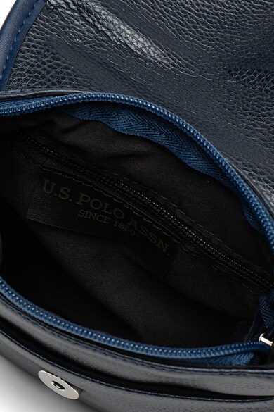 U.S. Polo Assn. Малка чанта от еко кожа с релефно лого Мъже
