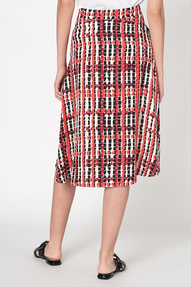 Max&Co Fusta midi cu model geometric Cavalese Femei