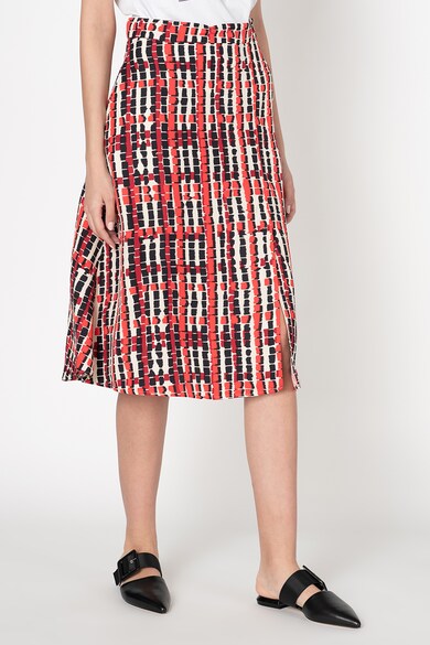 Max&Co Fusta midi cu model geometric Cavalese Femei