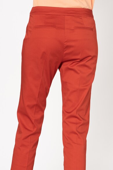 Max&Co Pantaloni chino cu buzunare oblice Cemento Femei