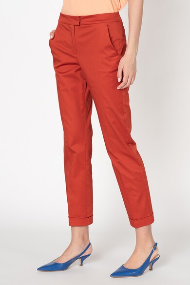 Max&Co Pantaloni chino cu buzunare oblice Cemento Femei