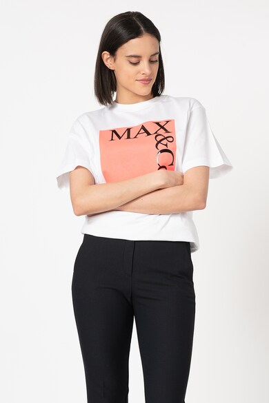 Max&Co Tricou cu imprimeu logo Femei