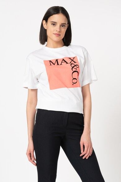 Max&Co Tricou cu imprimeu logo Femei