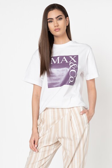 Max&Co Tricou cu imprimeu logo Femei