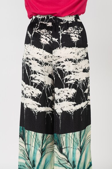 DESIGUAL Pantaloni culotte cu model floral Tripoli Femei