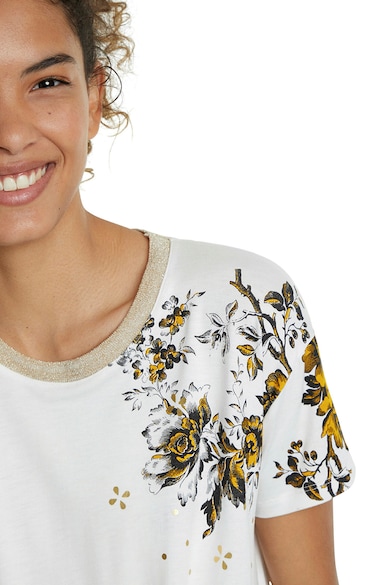 DESIGUAL Tricou cu imprimeu floral Femei