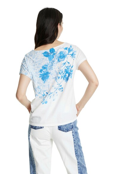 DESIGUAL Tricou cu imprimeu mandala Femei