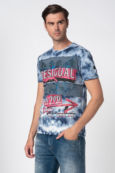 DESIGUAL Tricou cu imprimeu grafic Hybrid Barbati