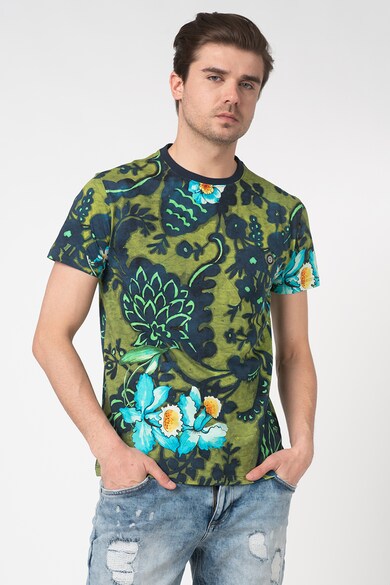 DESIGUAL Tricou cu model floral Justin Barbati