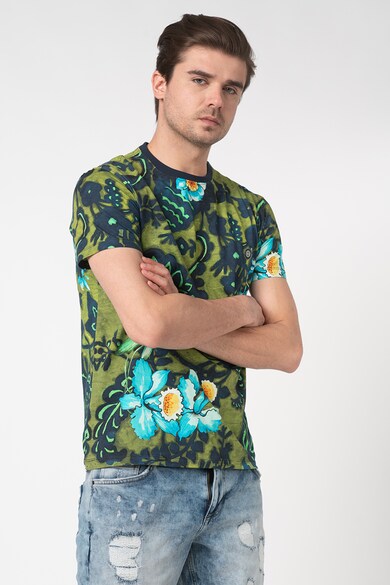 DESIGUAL Tricou cu model floral Justin Barbati