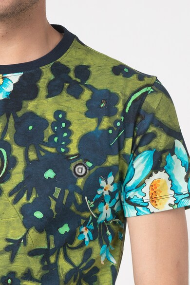 DESIGUAL Tricou cu model floral Justin Barbati