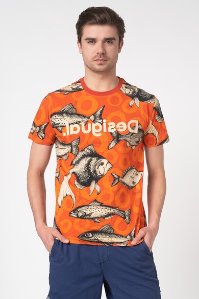 DESIGUAL Tricou cu imprimeu grafic Kalman Barbati