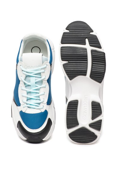 CALVIN KLEIN Спортни обувки Daxton с кожени детайли Мъже