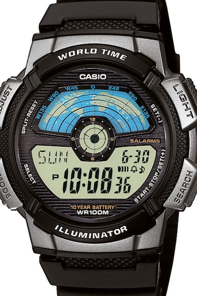 Casio Цифров часовник с хронограф Мъже