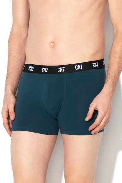 CR7 Underwear Egyszínű és mintás boxer szett - 3 db férfi