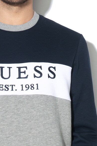 GUESS JEANS Bluza sport regular fit cu imprimeu logo Barbati