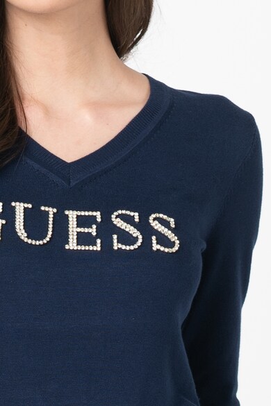 GUESS JEANS Пуловер с лого Жени