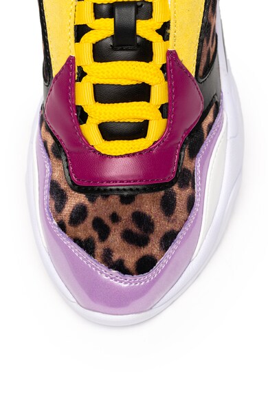 GUESS Pantofi sport cu insertii cu animal print Femei