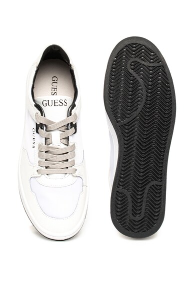 Guess Műbőr sneaker bőrbetétekkel férfi