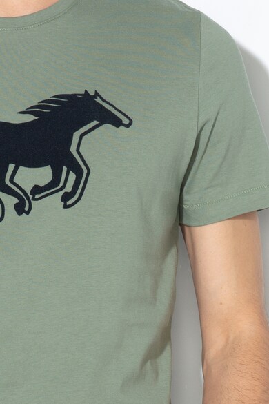 Mustang Tricou cu aplicatie logo catifelata Barbati