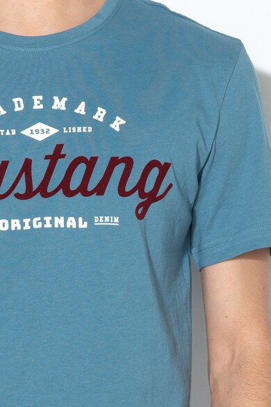 Mustang Памучна тениска Alex C с лого Мъже