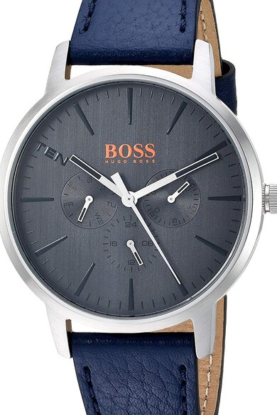 Hugo Boss Orange Ceas cu functii multiple si curea de piele Barbati