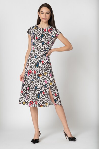 Ted Baker Rochie midi cu animal print Stelaar Femei