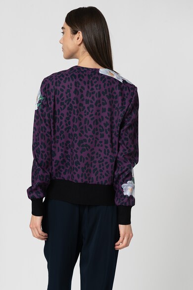 Ted Baker Jacheta bomber vaporoasa cu animal print Wiilow Femei