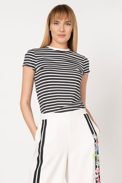 Ted Baker Tricou cu model in dungi si insertii de lurex Avveri Femei