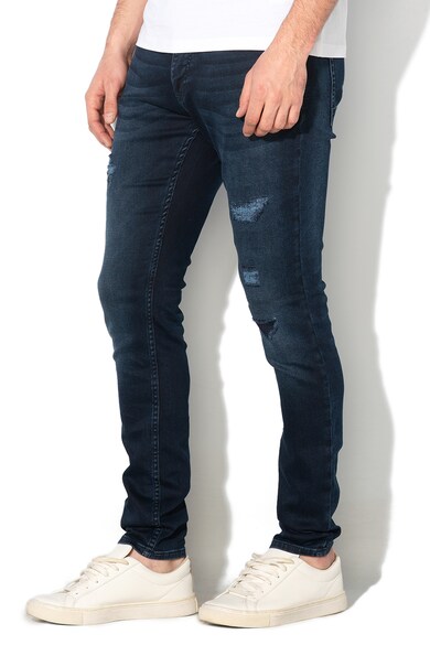 EDC by Esprit Koptatott hatású skinny fit farmernadrág férfi