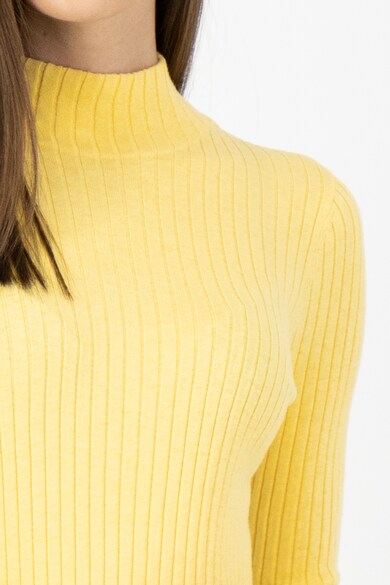 Esprit Пуловер с коприна и декоративни копчета Жени