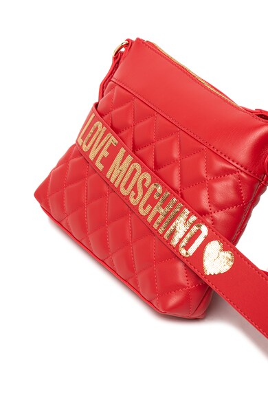 Love Moschino Капитонирана чанта през рамо от еко кожа Жени