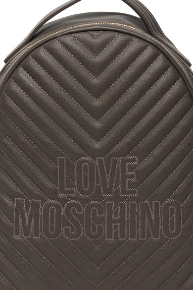 Love Moschino Műbőr hátizsák logóval női