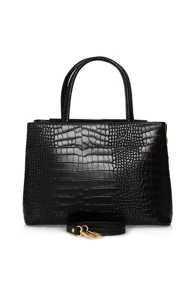 DiAmanti Geanta shopper de piele, cu aspect de piele de crocodil Nicola Femei