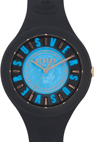 VERSUS VERSACE Ceas cu cadran cu imprimeu logo Versus Fire , 39 mm Femei