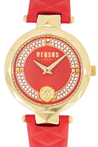 VERSUS VERSACE Ceas cu o curea de piele Covent Garden, 32 mm Femei