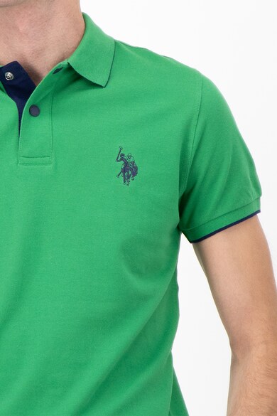 U.S. Polo Assn. Tricou polo cu accente contrastante Barbati