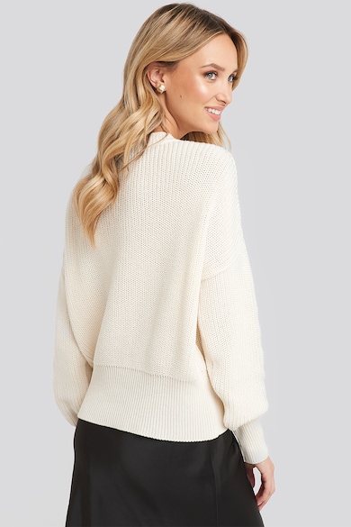 NA-KD Уголемен пуловер с ръкави тип бухан Жени