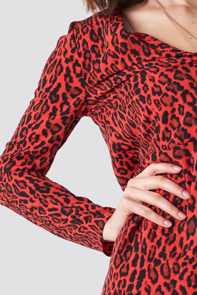 NA-KD Rochie lejera cu model animal print Femei