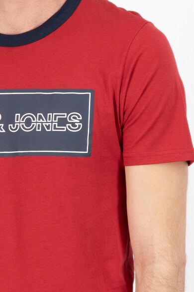 Jack & Jones Тениска Island по тялото с лого Мъже