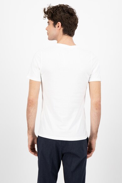 Jack & Jones Tricou slim fit cu imprimeu logo Tom Barbati