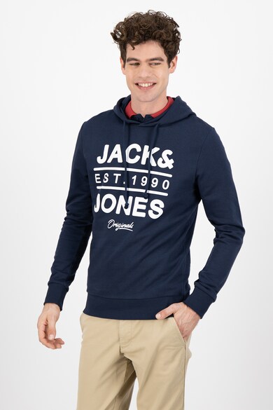 Jack & Jones Kapucnis pulóver nagy logóval férfi