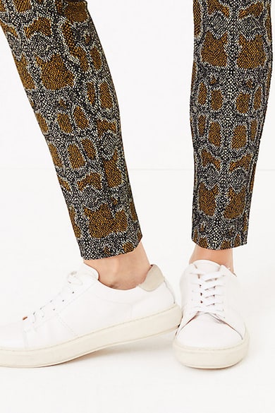 Marks & Spencer Skinny fit nadrág kígyóbőr mintával női