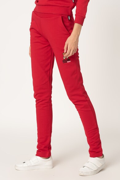 Moschino Pantaloni sport de casa, cu captuseala din fleece Femei