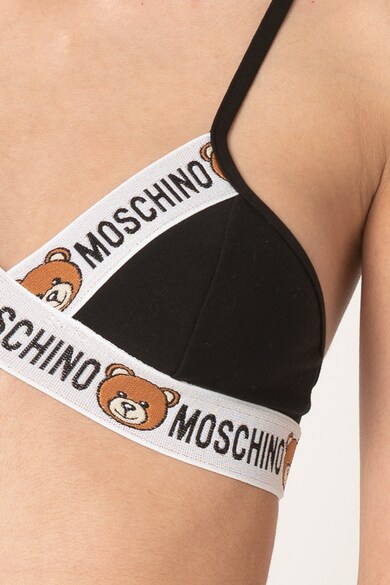 Moschino Sutien cu banda elastica cu logo Femei