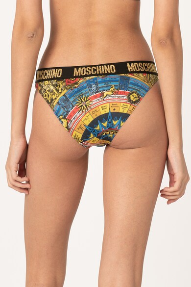 Moschino Chiloti cu imprimeu grafic Femei