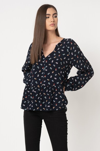 GAP Bluza vaporoasa cu decolteu in V si imprimeu floral Femei