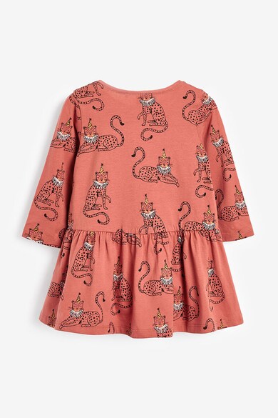 NEXT Разкроена рокля с животинска шарка Момичета