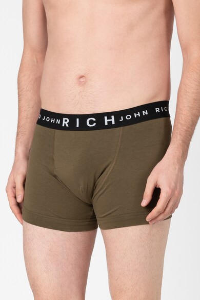 John Richmond Underwear Боксерки с лого и еластична талия - 3 чифта Мъже