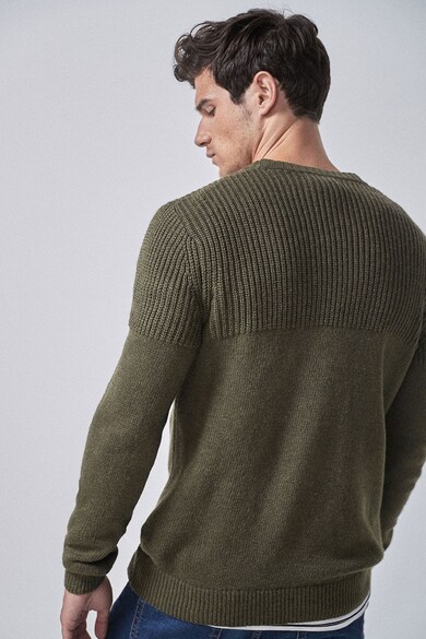 NEXT Пуловер с вълна и джоб на гърдите Мъже